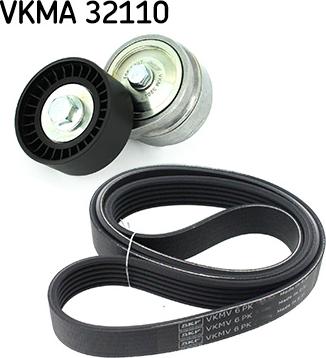 SKF VKMA 32110 - Поликлиновый ременный комплект parts5.com