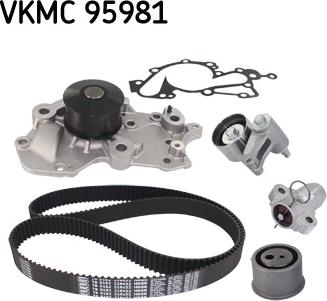 SKF VKMC 95981 - Водяной насос + комплект зубчатого ремня parts5.com