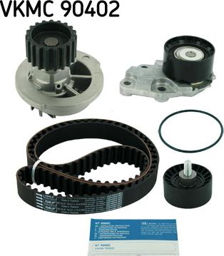 SKF VKMC 90402 - Водяной насос + комплект зубчатого ремня parts5.com