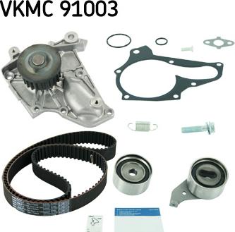 SKF VKMC 91003 - Bomba de agua + kit correa distribución parts5.com