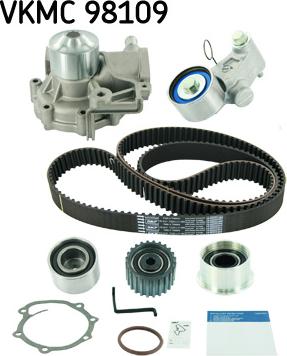 SKF VKMC 98109 - Водяной насос + комплект зубчатого ремня parts5.com