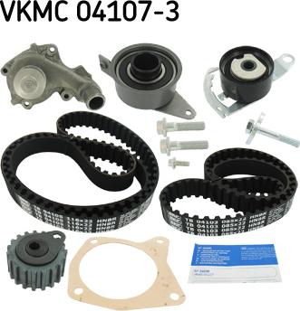 SKF VKMC 04107-3 - Водяной насос + комплект зубчатого ремня parts5.com