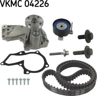 SKF VKMC 04226 - Водяной насос + комплект зубчатого ремня parts5.com