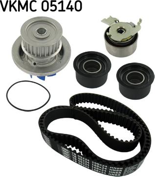 SKF VKMC 05140 - Водяной насос + комплект зубчатого ремня parts5.com