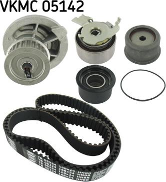 SKF VKMC 05142 - Водяной насос + комплект зубчатого ремня parts5.com