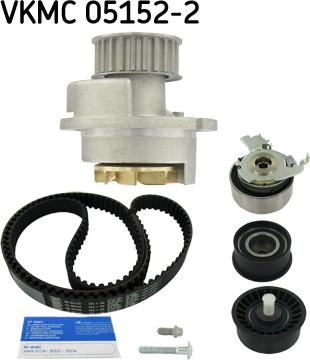 SKF VKMC 05152-2 - Water Pump & Timing Belt Set parts5.com