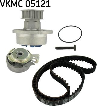 SKF VKMC 05121 - Водяной насос + комплект зубчатого ремня parts5.com