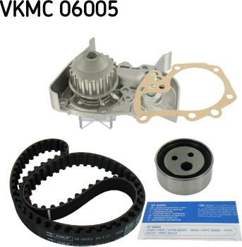 SKF VKMC 06005 - Водяной насос + комплект зубчатого ремня parts5.com