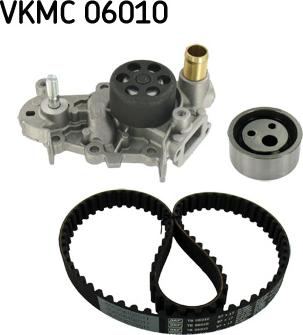 SKF VKMC 06010 - Водяной насос + комплект зубчатого ремня parts5.com