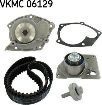 SKF VKMC 06129 - Водяной насос + комплект зубчатого ремня parts5.com