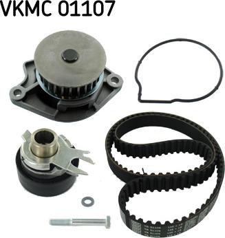 SKF VKMC 01107 - Водяной насос + комплект зубчатого ремня parts5.com