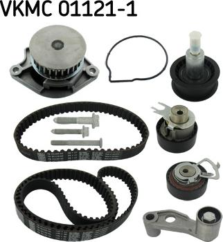 SKF VKMC 01121-1 - Водяной насос + комплект зубчатого ремня parts5.com