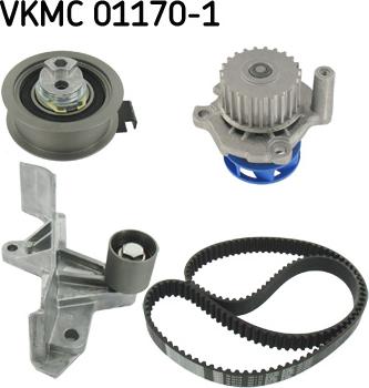 SKF VKMC 01170-1 - Водяной насос + комплект зубчатого ремня parts5.com