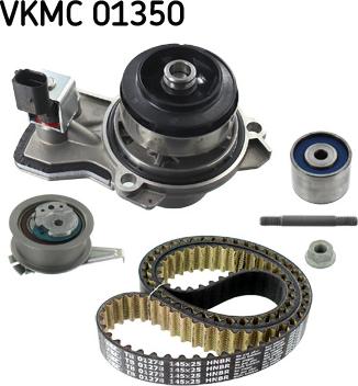 SKF VKMC 01350 - Water Pump & Timing Belt Set parts5.com