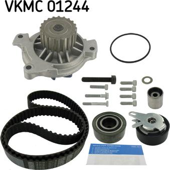 SKF VKMC 01244 - Водяной насос + комплект зубчатого ремня parts5.com