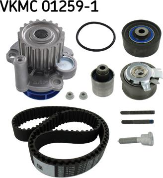 SKF VKMC 01259-1 - Водяной насос + комплект зубчатого ремня parts5.com