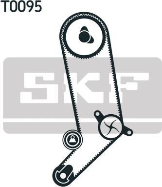 SKF VKMC 01265 - Water Pump & Timing Belt Set parts5.com