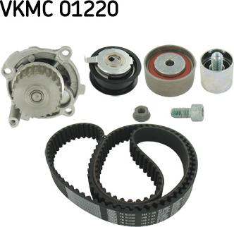 SKF VKMC 01220 - Bomba de agua + kit correa distribución parts5.com