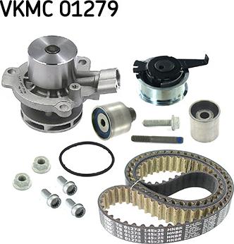 SKF VKMC 01279 - Водяной насос + комплект зубчатого ремня parts5.com