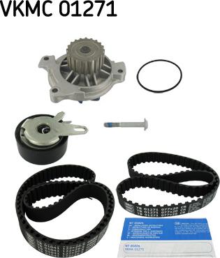 SKF VKMC 01271 - Водяной насос + комплект зубчатого ремня parts5.com