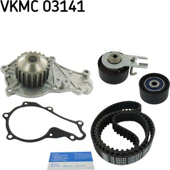 SKF VKMC 03141 - Водяной насос + комплект зубчатого ремня parts5.com