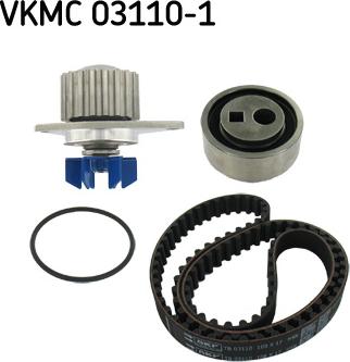 SKF VKMC 03110-1 - Водяной насос + комплект зубчатого ремня parts5.com