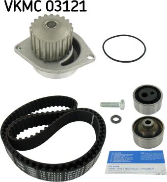 SKF VKMC 03121 - Водяной насос + комплект зубчатого ремня parts5.com