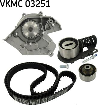 SKF VKMC 03251 - Водяной насос + комплект зубчатого ремня parts5.com