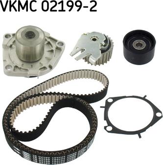 SKF VKMC 02199-2 - Water Pump & Timing Belt Set parts5.com