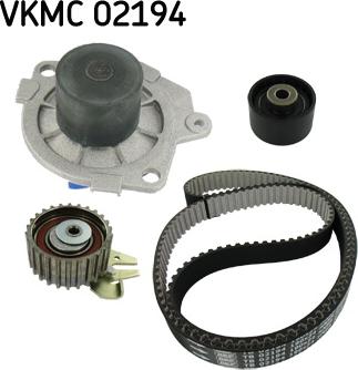 SKF VKMC 02194 - Водяной насос + комплект зубчатого ремня parts5.com