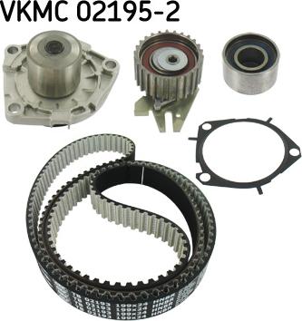 SKF VKMC 02195-2 - Water Pump & Timing Belt Set parts5.com