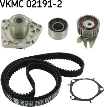 SKF VKMC 02191-2 - Водяной насос + комплект зубчатого ремня parts5.com