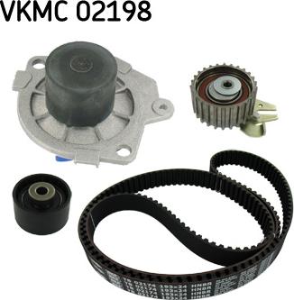 SKF VKMC 02198 - Водяной насос + комплект зубчатого ремня parts5.com