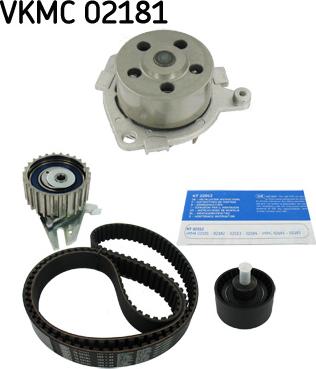 SKF VKMC 02181 - Водяной насос + комплект зубчатого ремня parts5.com