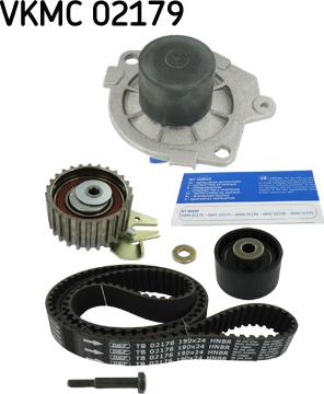 SKF VKMC 02179 - Водяной насос + комплект зубчатого ремня parts5.com