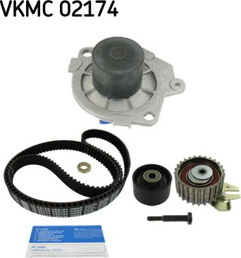 SKF VKMC 02174 - Водяной насос + комплект зубчатого ремня parts5.com