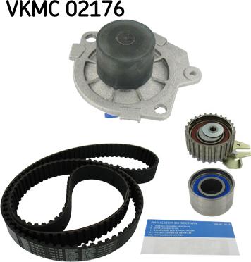 SKF VKMC 02176 - Водяной насос + комплект зубчатого ремня parts5.com