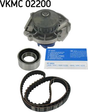 SKF VKMC 02200 - Water Pump & Timing Belt Set parts5.com