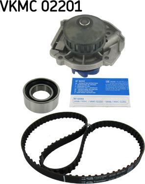 SKF VKMC 02201 - Водяной насос + комплект зубчатого ремня parts5.com