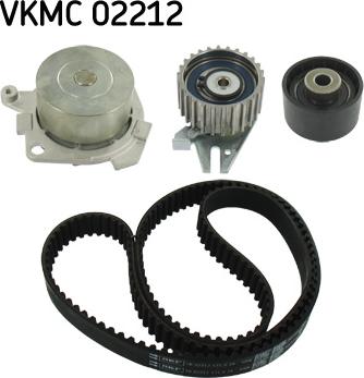 SKF VKMC 02212 - Водяной насос + комплект зубчатого ремня parts5.com