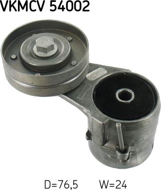 SKF VKMCV 54002 - Направляющий ролик, поликлиновый ремень parts5.com