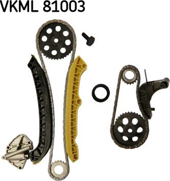 SKF VKML 81003 - Комплект цепи привода распредвала parts5.com