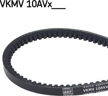 SKF VKMV 10AVx950 - Клиновой ремень, поперечные рёбра parts5.com