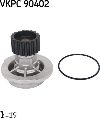 SKF VKPC 90402 - Водяной насос parts5.com