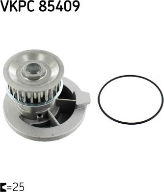 SKF VKPC 85409 - Water Pump parts5.com