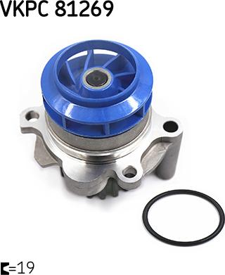 SKF VKPC 81269 - Водяной насос parts5.com