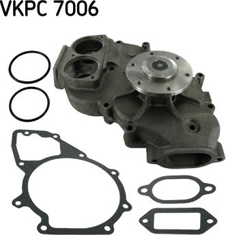 SKF VKPC 7006 - Водяной насос parts5.com