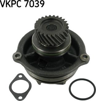 SKF VKPC 7039 - Водяной насос parts5.com