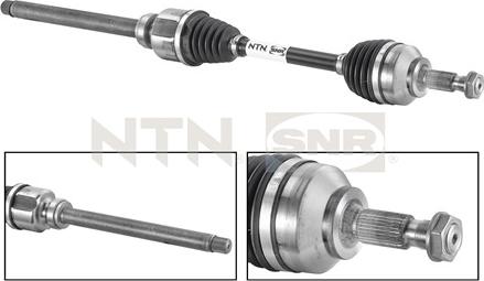 SNR DK59.004 - Приводной вал parts5.com