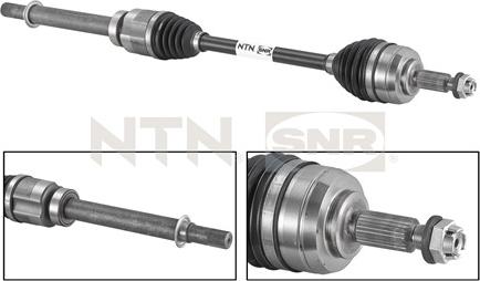 SNR DK55.056 - Приводной вал parts5.com